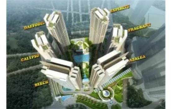 Taman Anggrek Residence Tower Callypso ukuran 2 kamar Lantai