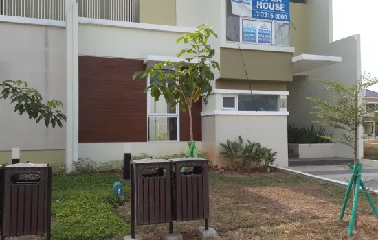 Kawasan Eminent Cluster INGENIA ,BSD . Blok A1 (depan)