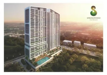 SPRING WOOD RESIDENCE SERPONG tower A lantai 18