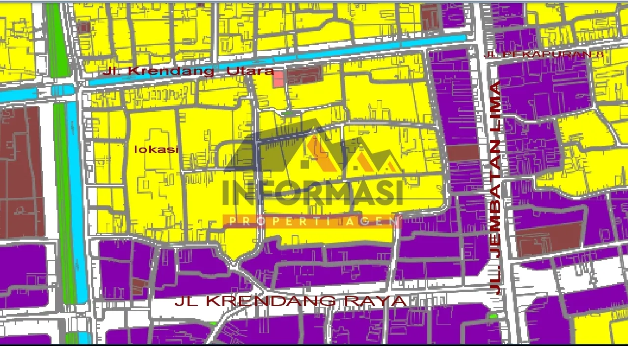 Tanah di kerendang utara 5375 m2 dijual