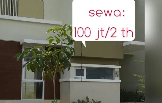 Kawasan Eminent Cluster INGENIA ,BSD . Blok A1 (depan)