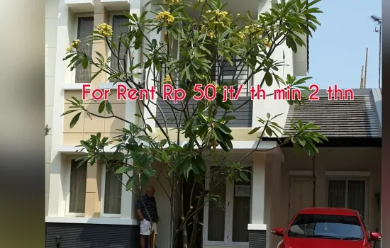 disewakan rmh  di The Green BSD Tangerang