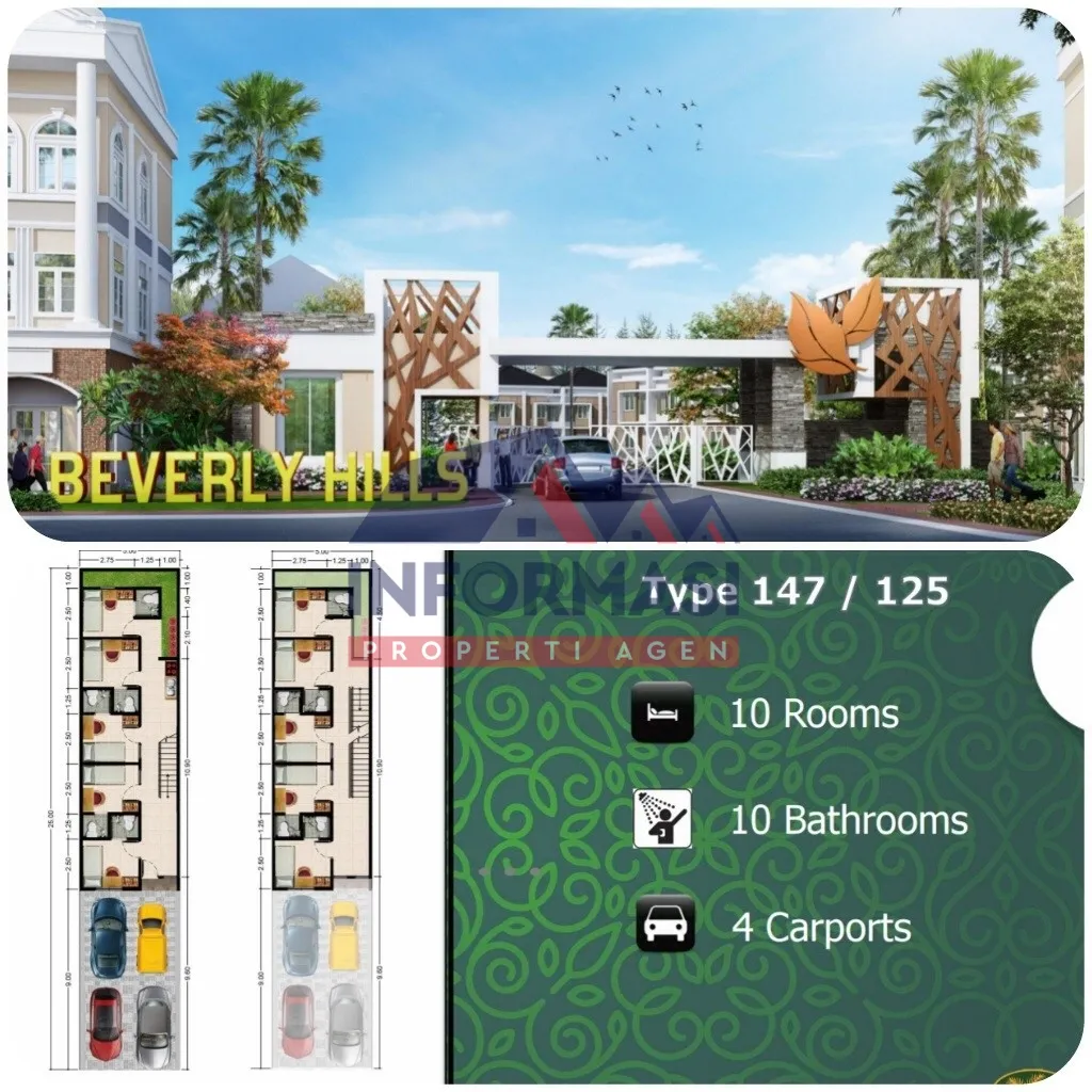 RUMAH KOST BEVERLY HILLS JABABEKA CIKARANG