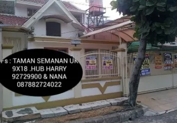 BAGUS TAMAN SEMANAN  INDAH UK 9X18, JL 2 MBl