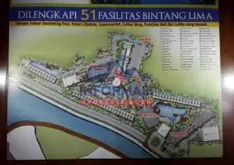 DIJUAL Unit studio Apartemen PURI MANSION