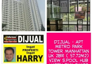 METRO PARK UK 2BR VIEW S POOL ( 57.72m2)