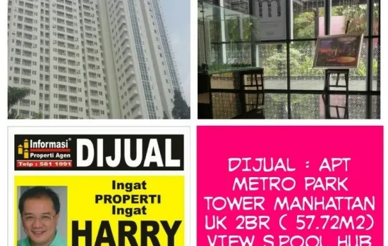 METRO PARK UK 2BR VIEW S POOL ( 57.72m2)