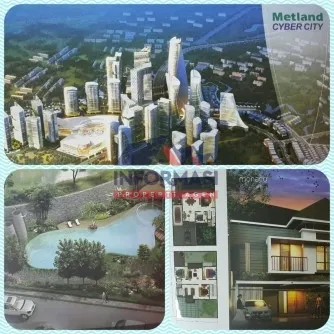 PROJECT : Rumah baru 216m2 type Monaco di METLAND CYBER CITY