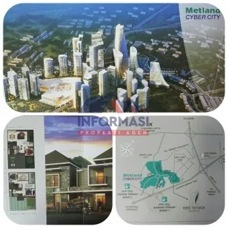 PROJECT : Rumah baru type Madison di METLAND CYBER CITY