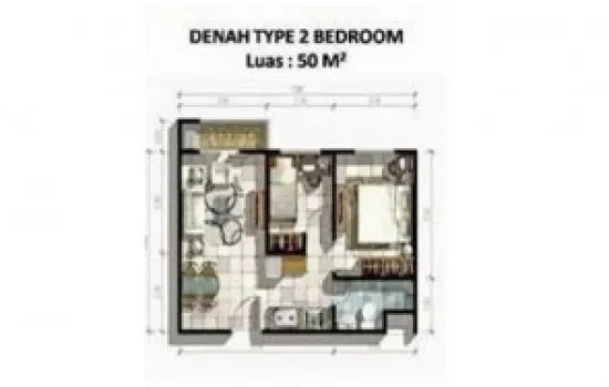 Dijual Apartment Puri Orchad