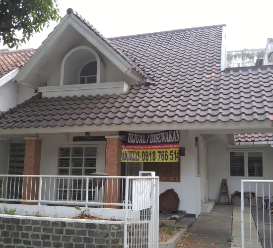 DISEWA RUMAH DI ANGGREK LOKA SEKTOR 2.1 BLOK C - BSD