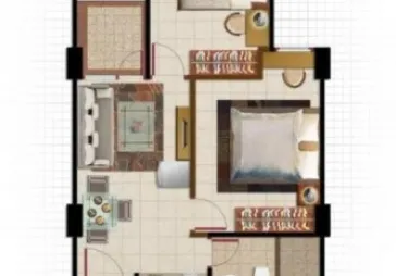 Apartemen The Nest , 2 bedroom