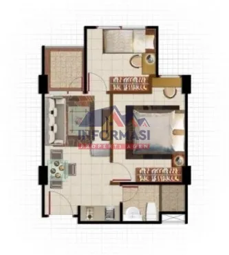 2 bedroom