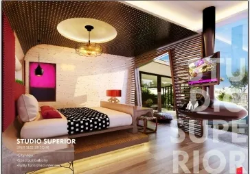 Condo-hotel lavish beachfronts canggu bali