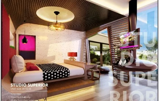 Condo-hotel lavish beachfronts canggu bali