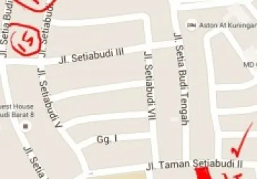 DIJUAL TANAH DI LOKASI BAGUS DI JALAN SETIABUDI 2