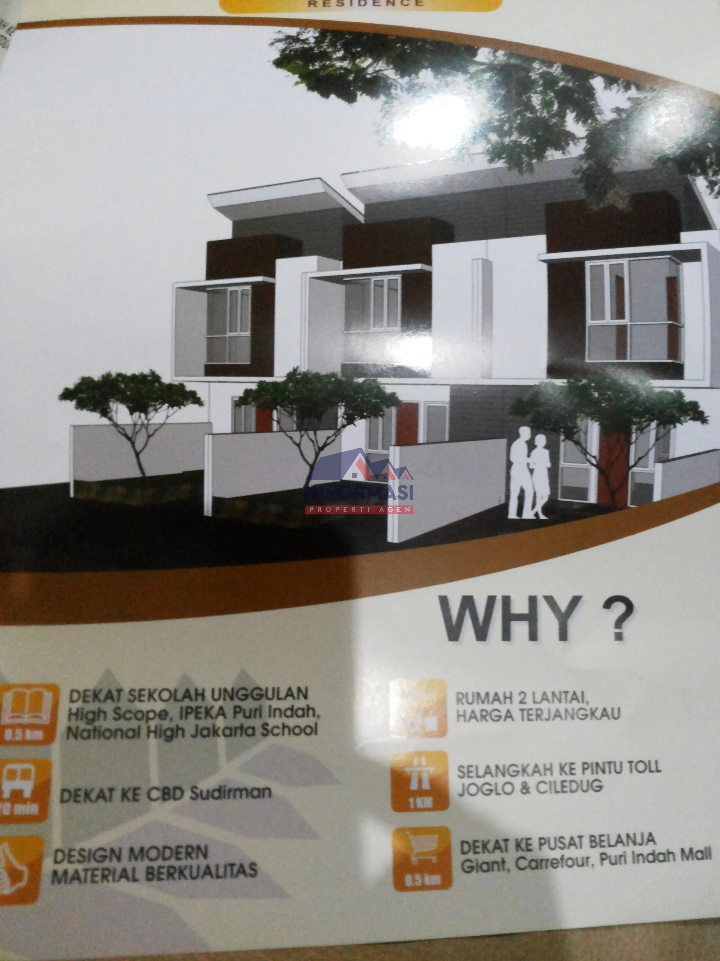 dijual 7 unit rumah minimalis , 2 lantai , bagus