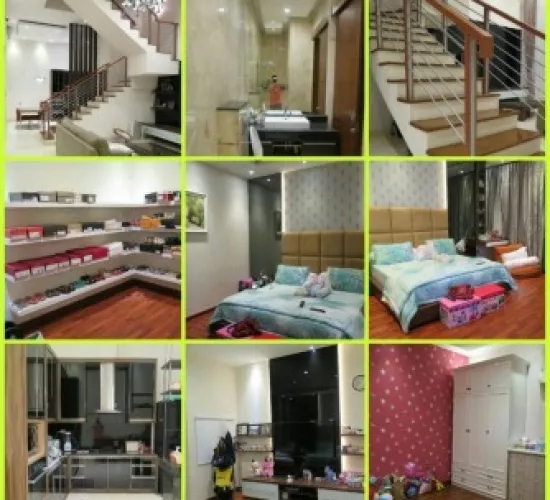 RUMAH BAGUS MUARA KARANG FF UK 5X15 , 3 LANTAI BY HARRY