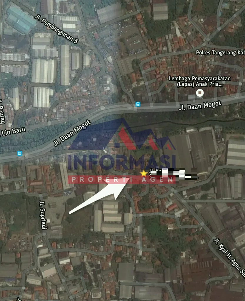 Tanah di Dekat Jl.  Daan Mogot