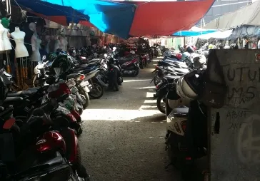 Kavling / tanah strategis kebon kacang 1 uk 8x37