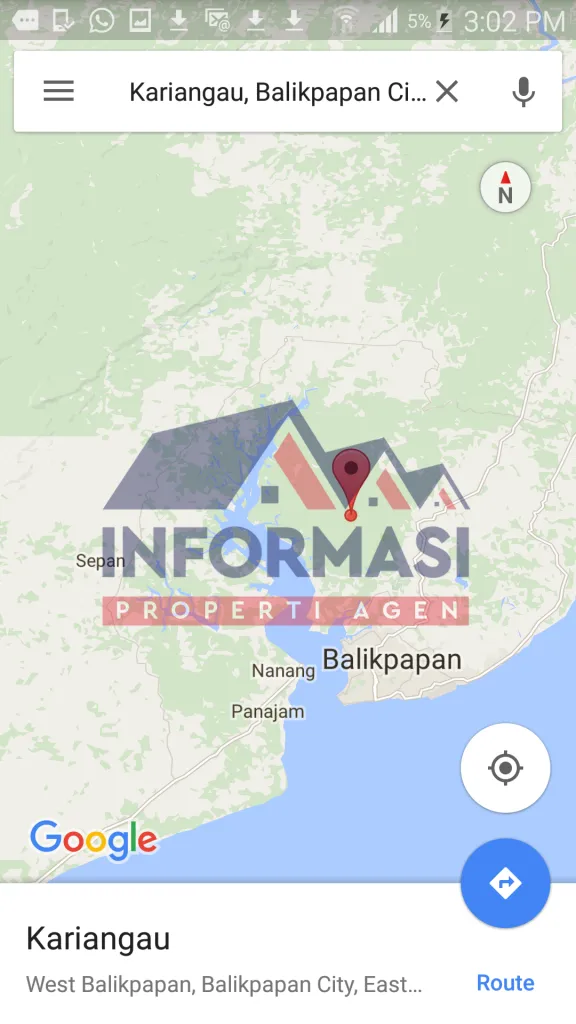Tanah Kariagau 10,6 Ha-Kalimantan Timur