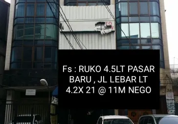 PASAR BARU LT 4.2X21 , 4.5LT , CCK BIKIN KOST