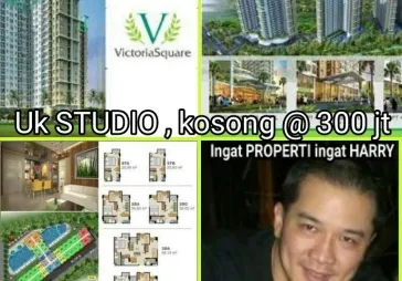 Apt victoria square cimone tanggerang uk studio