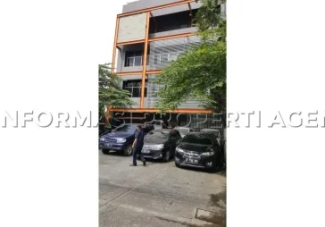 Mini 4 lantai lt. 433m2 4 lantai jalan raya