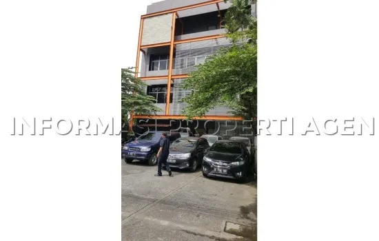 Mini 4 lantai lt. 433m2 4 lantai jalan raya