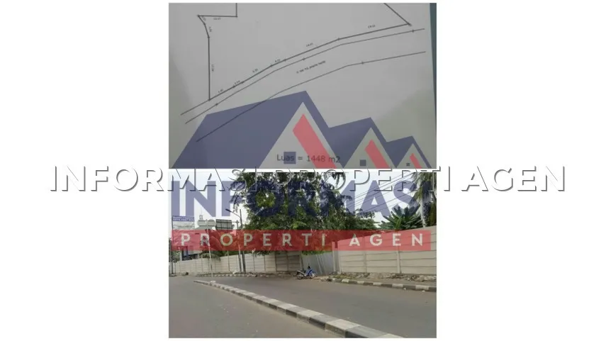 DISEWAKAN TANAH KOMERSIAL DI KEDOYA BARU HADAP TOLL