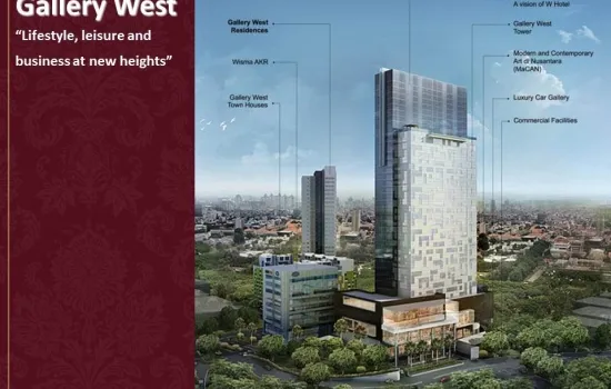Office space GALERY WEST Kebon jeruk jakarta barat