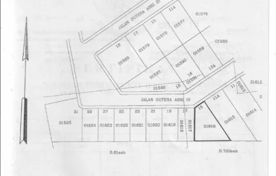kaveling alam sutra jalan sutra asri.Tangerang. Lokasi bagus