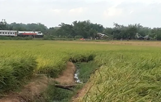 Tanah cocok utk investasi bersebelahan dn Stasiun Kereta Api