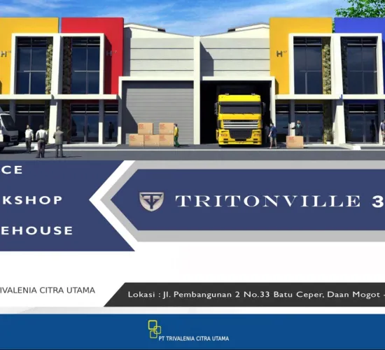 Gudang TRITONVILLE 3 in 1 daan mogot Tangerang