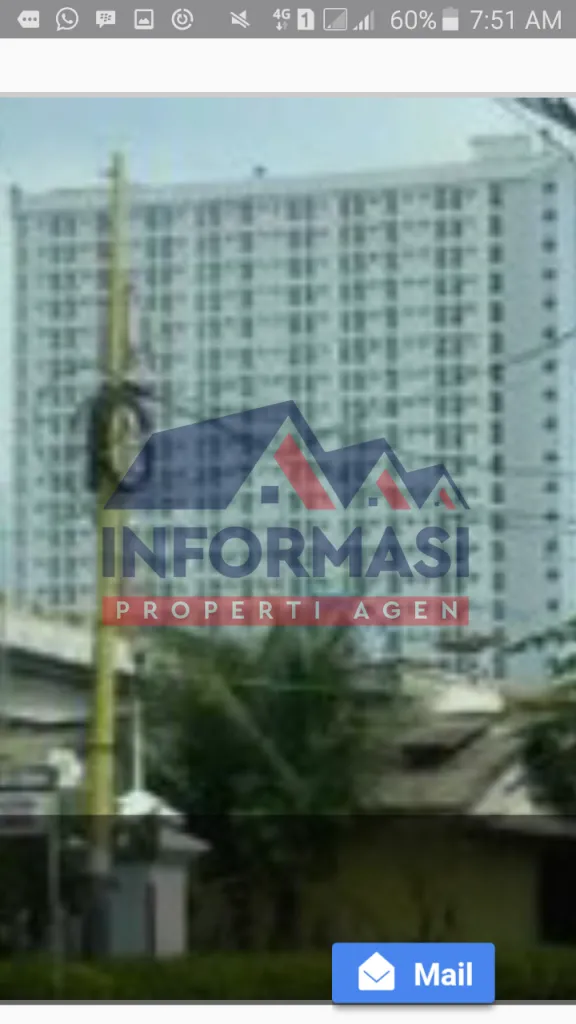 unit studio apt. Paragon Square, jl. sudirman dekat Tangcity