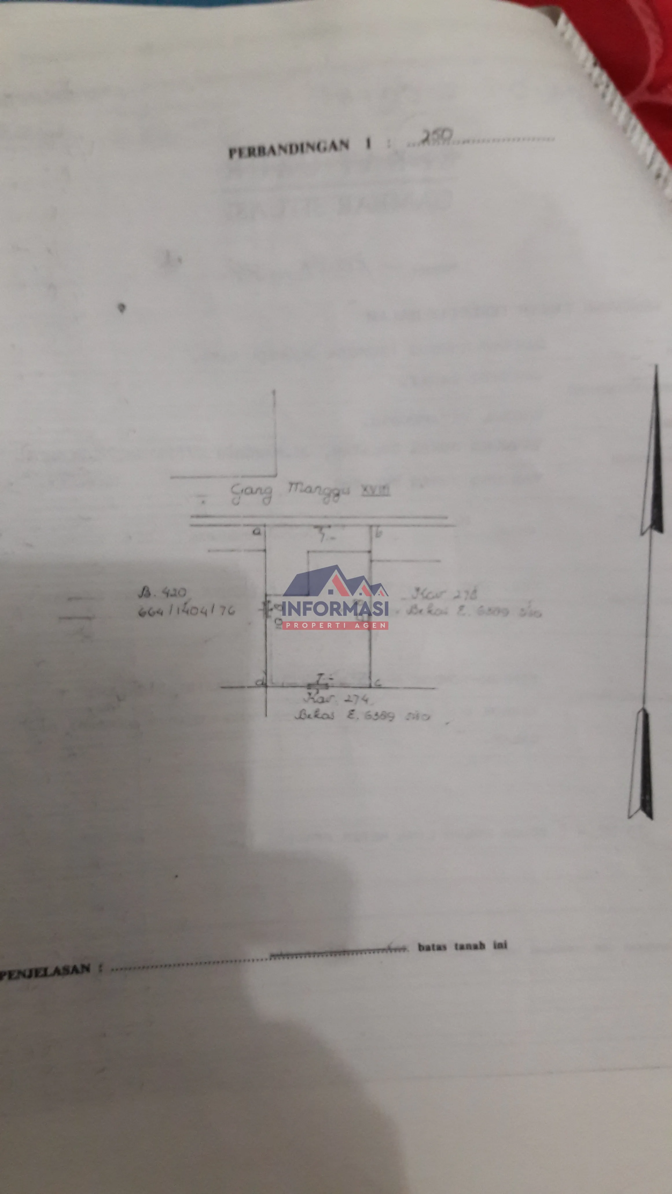 Rumah tua jalan manggis tanjung duren.Cocok dibangun kost2an