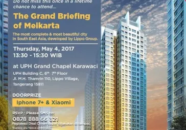 PROJECT: APARTEMEN MEIKARTA, Cibatu, Cikarang