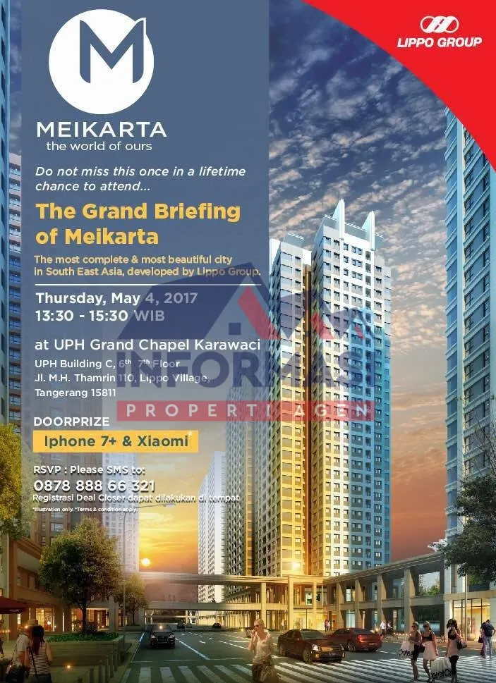 PROJECT: APARTEMEN MEIKARTA, Cibatu, Cikarang