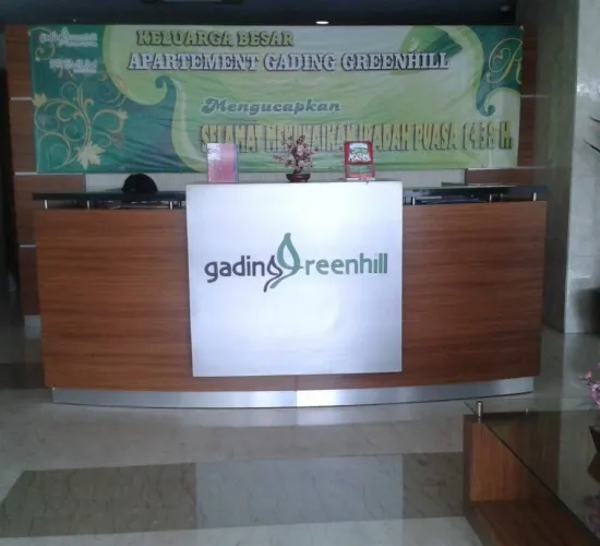 Greenhill kelapa gading, semi furnish 2br