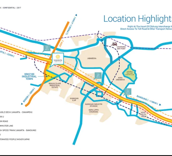 Project apartemen dan Ruko VASANTA MM2100 Cikarang
