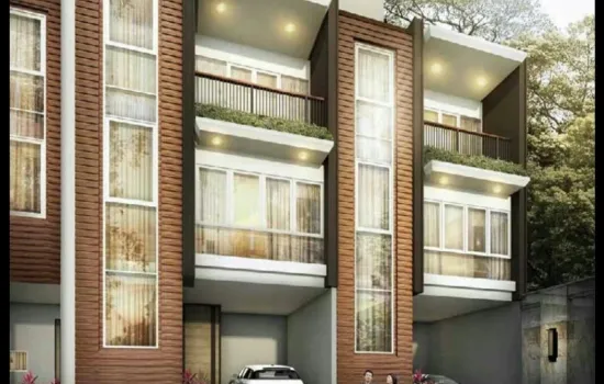 Rumah townhouse LOTUS RESIDENCE Radio Dalam jaksel