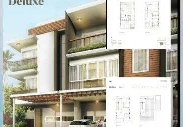 Rumah townhouse LOTUS RESIDENCE Radio Dalam jaksel