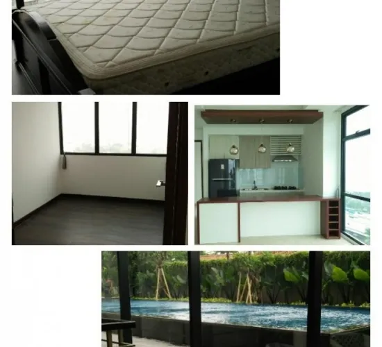 unit baru dan semi furnished