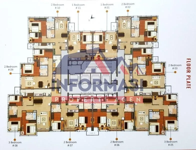 Apartemen Galery West, kebon jeruk, jakarta barat