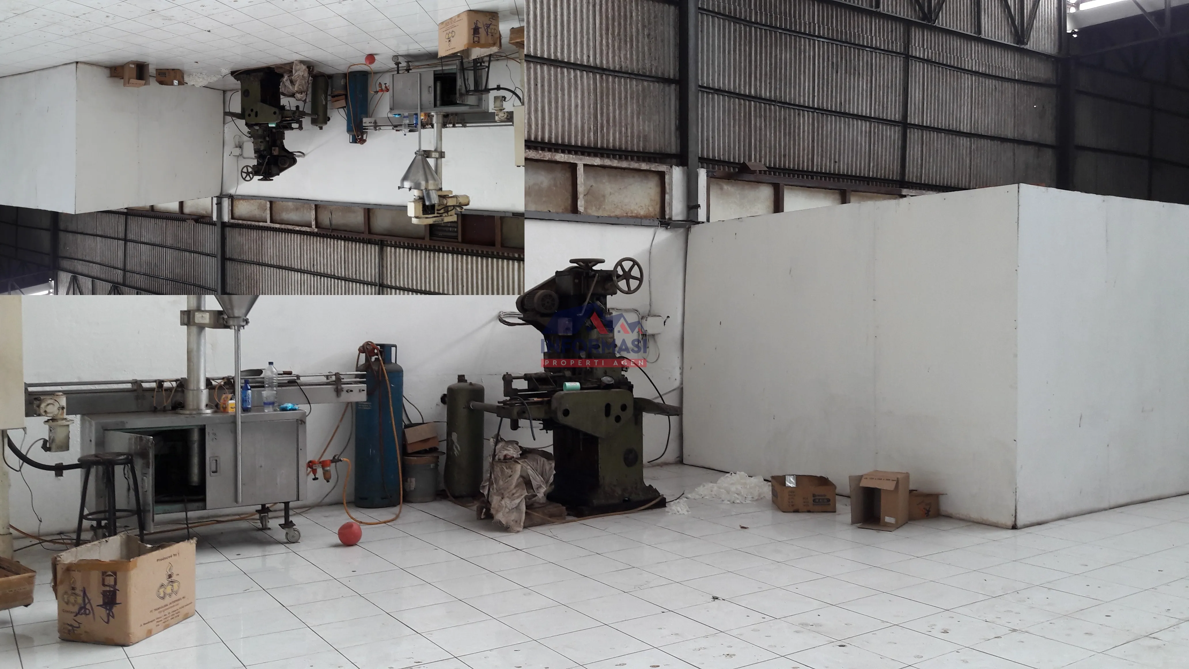 Gudang kapuk muara.Lokasi sangat strategis