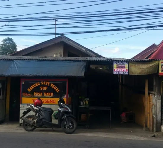 Kondisi tersewa Resto Padang dan Sate Tegal