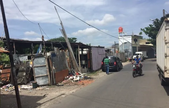 Tanah ex pabrik blao siap pakai, kotak