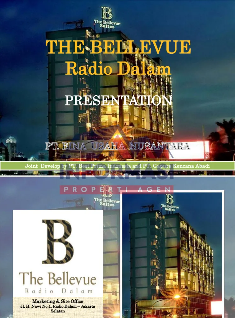 Hotel The Bellevue Suites.Lokasi sekitar radio dalam.South o