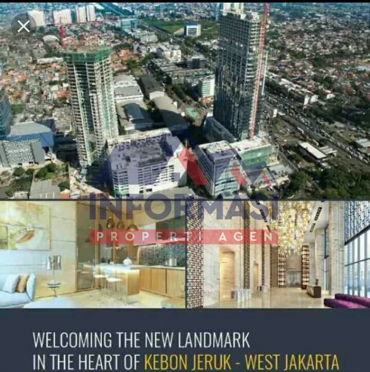 Apartemen dua kamar tidur , kosong , lokasi strategis