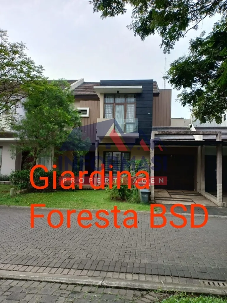 Rumah Giardina,foresta, BSD, Serpong, tangerang